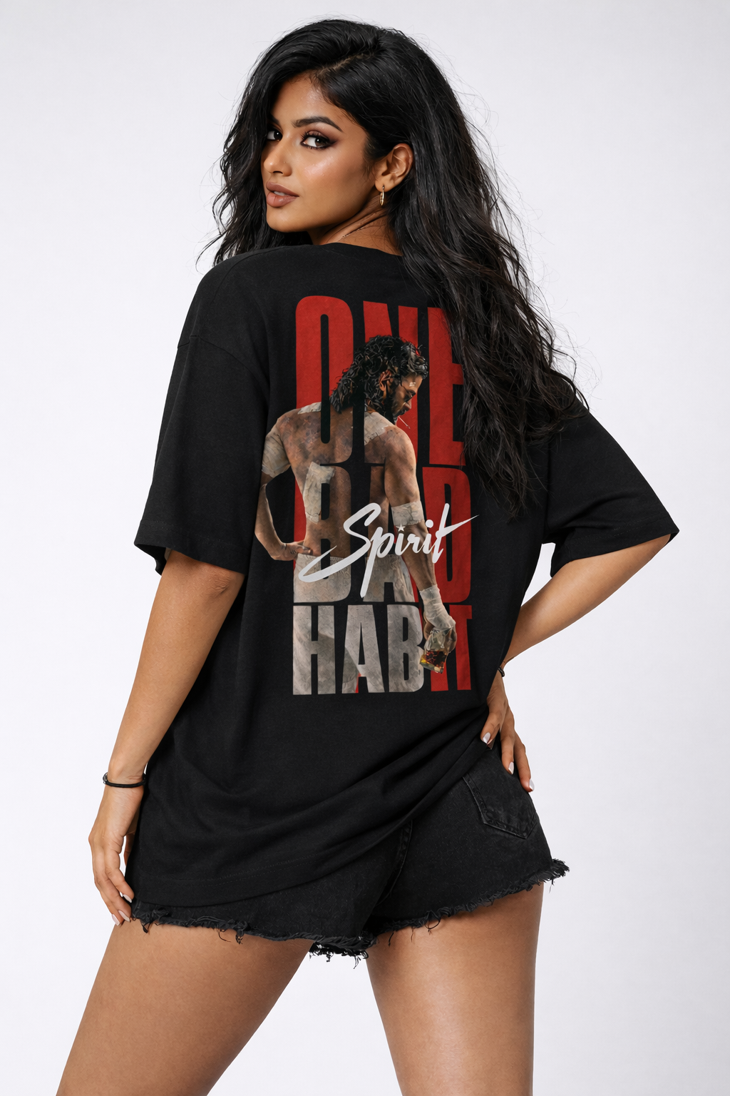 One Bad Habit Spirit Oversized T-Shirt