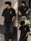 Hanuman Embroidered Oversized T-Shirt