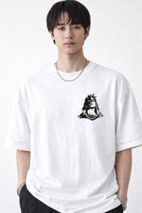 Lord Shiva Embroidery Oversized T-Shirt