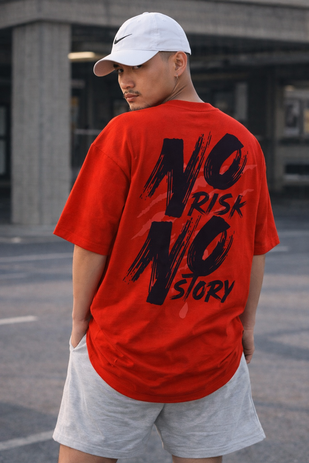 No Risk No Story Oversized T-Shirt