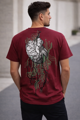 Tech Brain Circuit Oversized T-Shirt