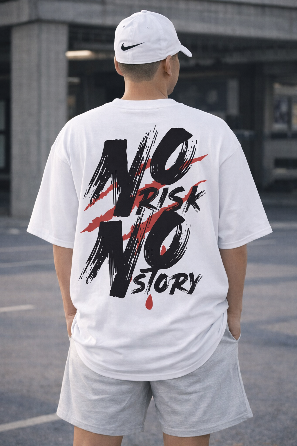 No Risk No Story Oversized T-Shirt